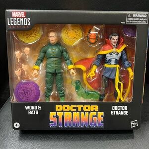 Marvel Legends Doctor Strange and Wong  & Bats Figures with Accessories
